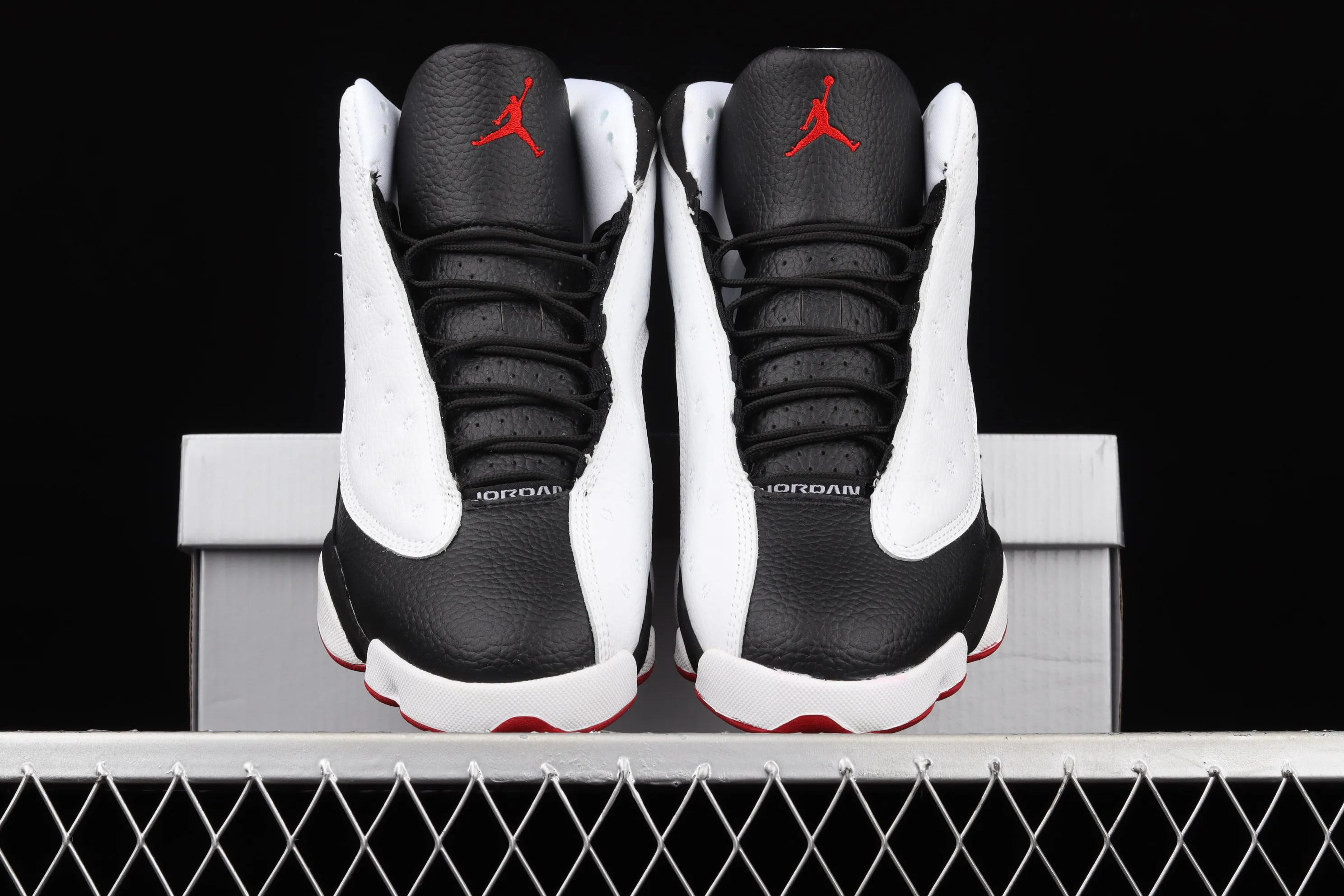 All categories Air Jordan Jordan series basketball shoes Air Jordan 13 G version Air Jordan AJ13 Retro AJ13 Joe 13 black and white panda 414571-104